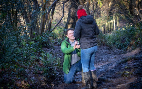 Ryan proposing to Evie