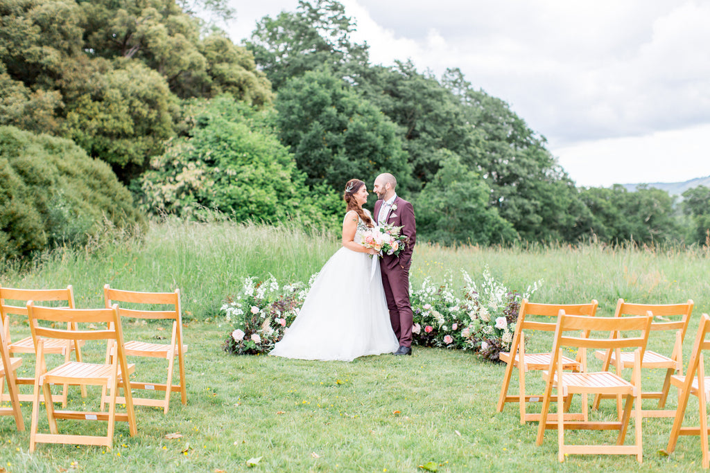 Bride and Groom Bignor Park