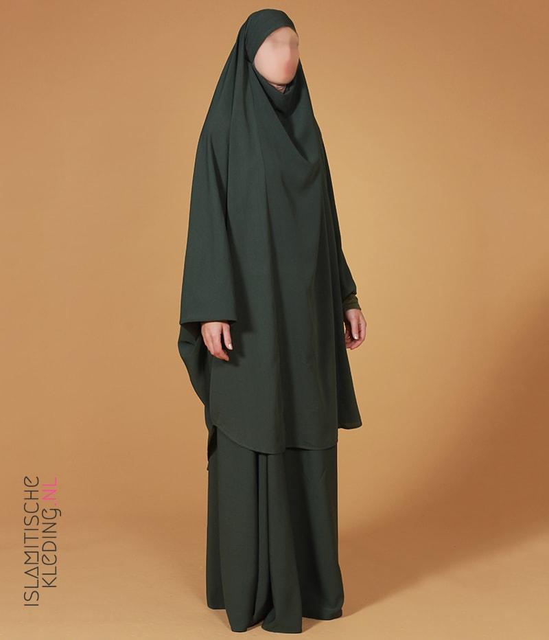 Versnel Geschikt overschot 2-piece Jilbab Lycra wrist-sity – islamitischekleding.nl