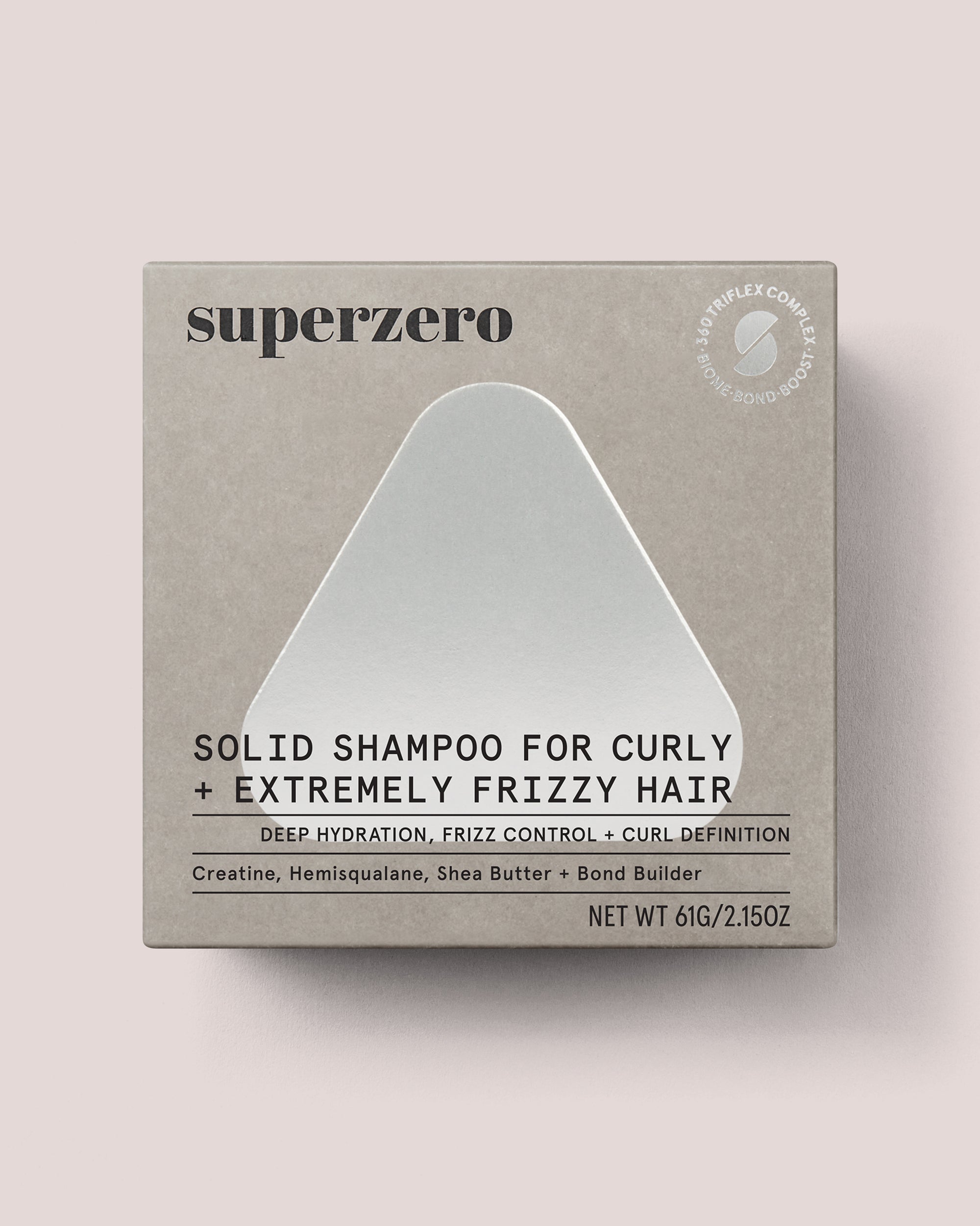 Deep Moisture + Anti Frizz Shampoo Bar for Curly, Coily, Extremely Frizzy Hair