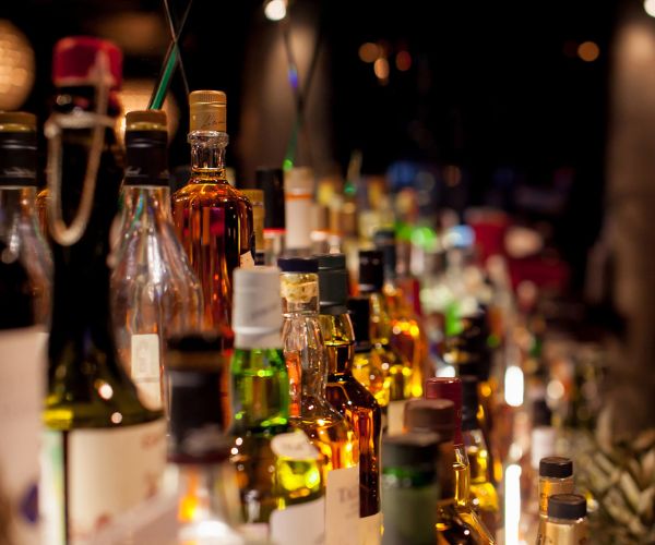 Liquor bottles inventory management