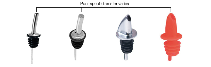 Pour Spout Diameter Varies | Überbartools™