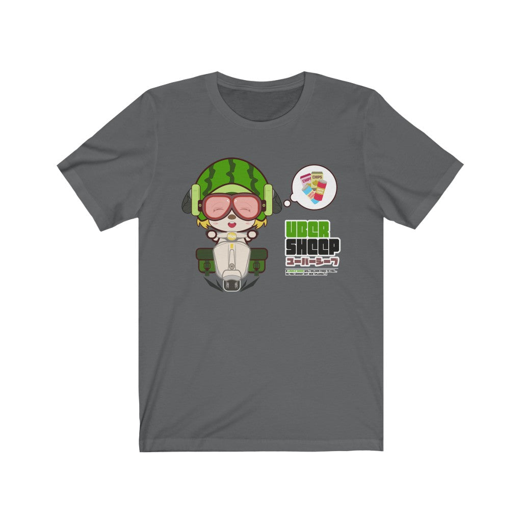 Hololive - Tsunomaki Watame : Uber Sheep Logo T-Shirt "Please don't eat her..."