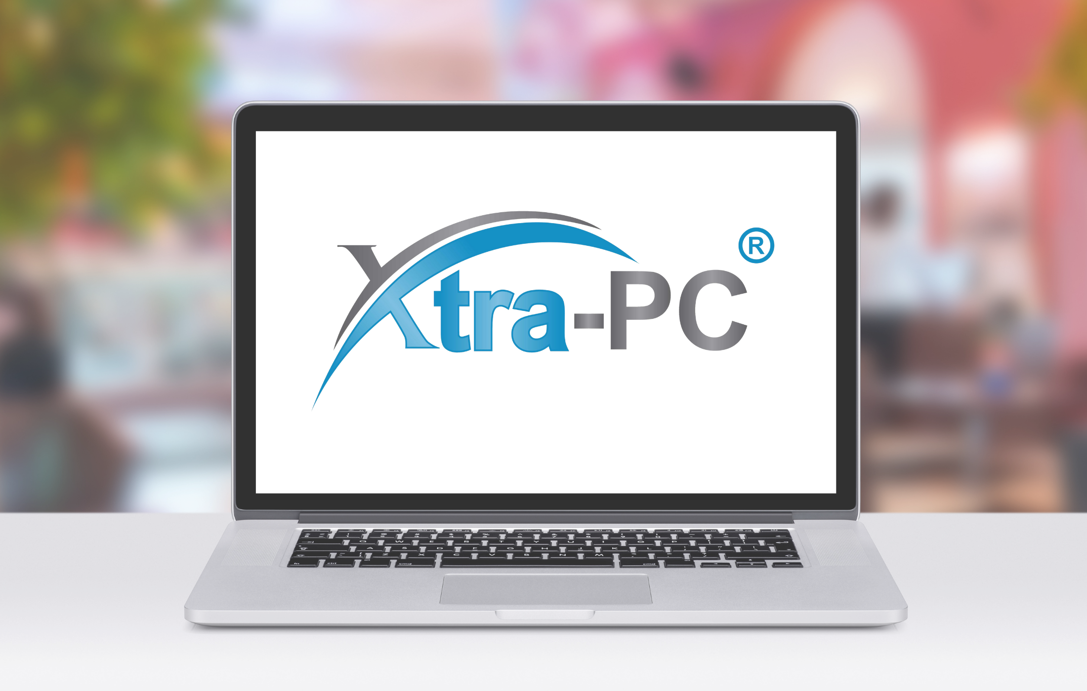 Laptop running Xtra-PC