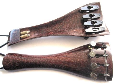 Violin tailpiece-Round-Tetul-