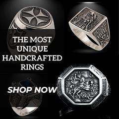 the most detailed handcrafted rings for men sterling silver 925