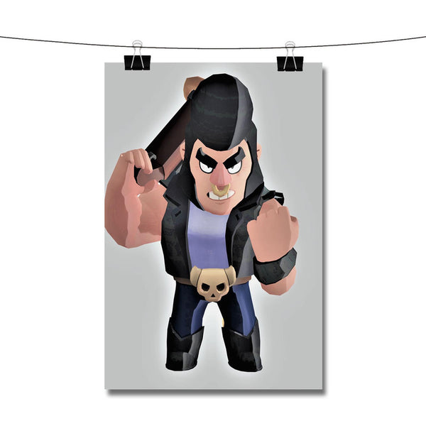 Brawl Stars Bull Silk Poster Wall Decor Whipsee - brawl stars posteri