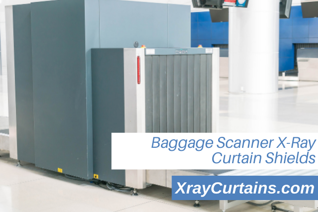Baggage Scanner X-Ray Curtain Shields