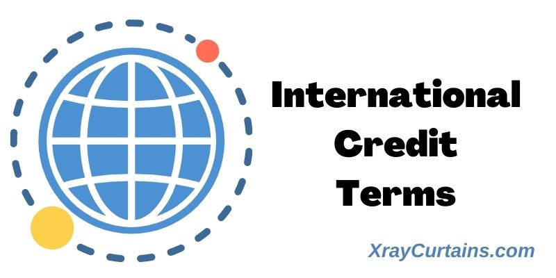 International credit terms payment terms radiation shielding radiation protection