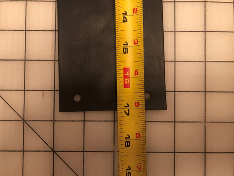 Security Xray Curtain Flap Vertical measurement