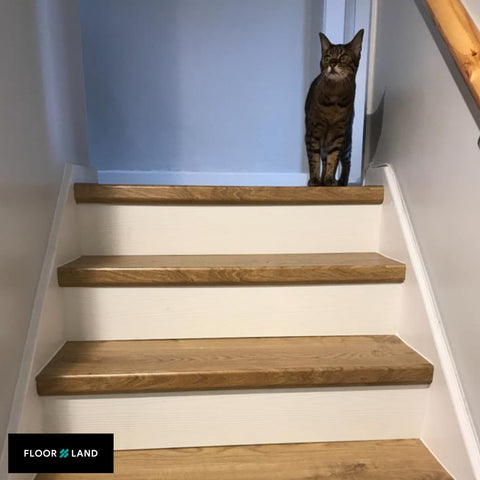 Staircase in Laminate Flooring