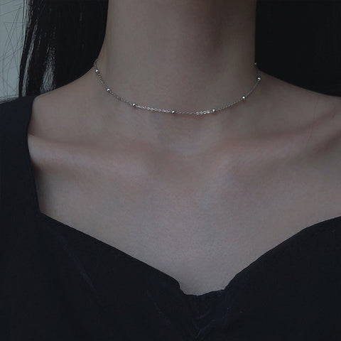 Chain necklace choker