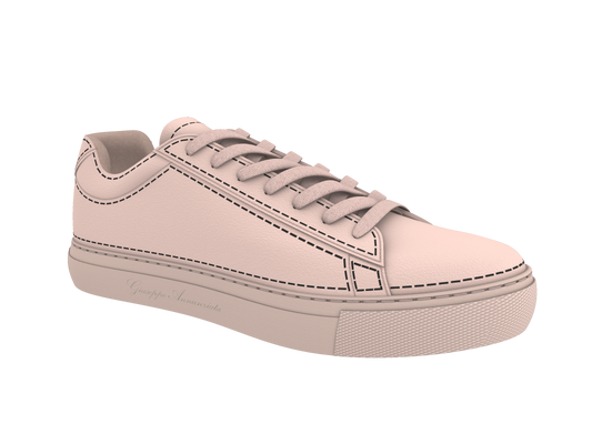 Women's Premier Low Top In Light Pink Blush Leather - Thursday