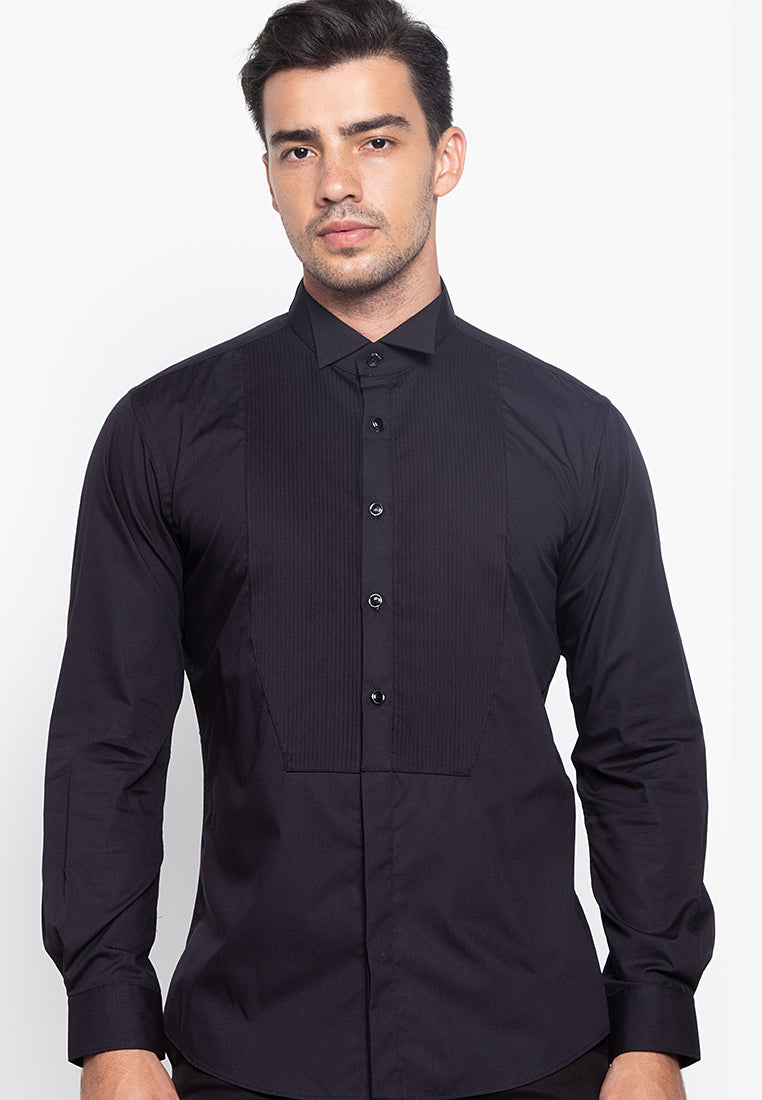 Formal Long Sleeve Tuxedo Shirt – Wharton Philippines