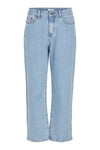 Moji Straight Ankel Jeans i Denim Blue