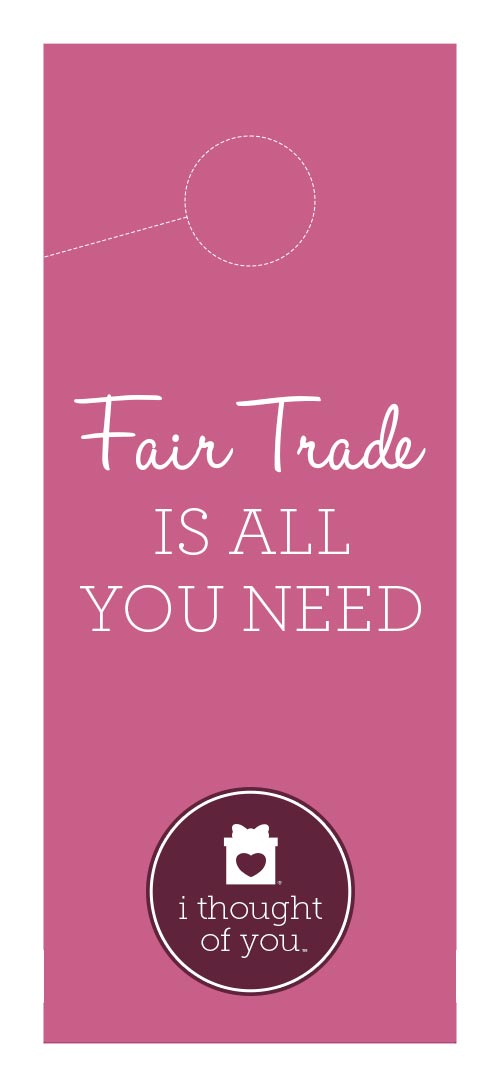 Free Printable: Fair Trade Door Hangers
