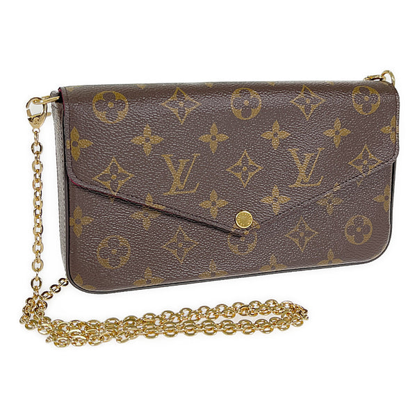 【Aランク】LOUIS VUITTON ルイヴィトン フリンジド・ノエMINI ショルダーバッグ M67802 モノグラム ゴールド金具【ISEYA】