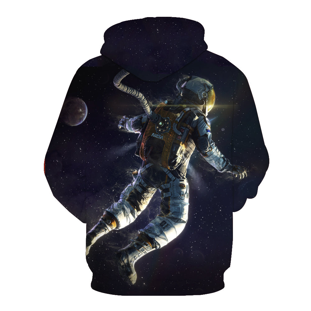 Astronaut Hoodie 3D Printed – Online Legging Store