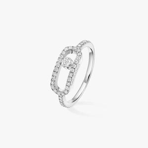 0.31ctw White Gold Diamond Pavé Fashion Ring - JBHudson