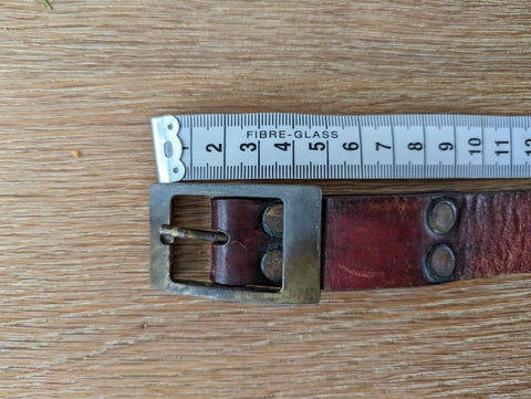 frame showing measuring tape