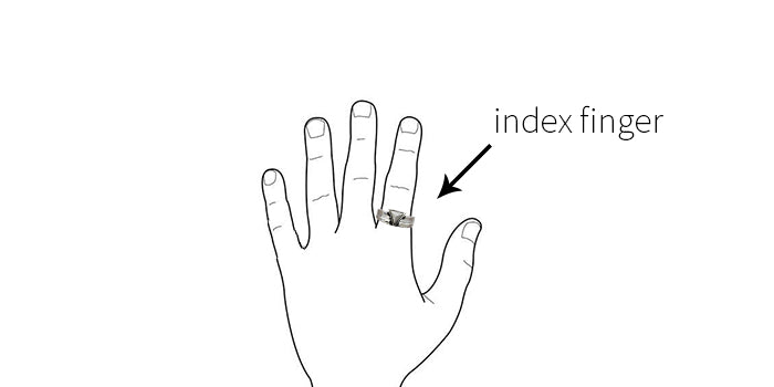 Men's Index Finger