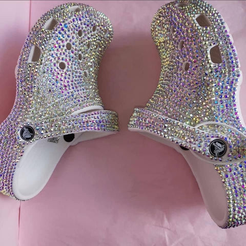 bling crocs