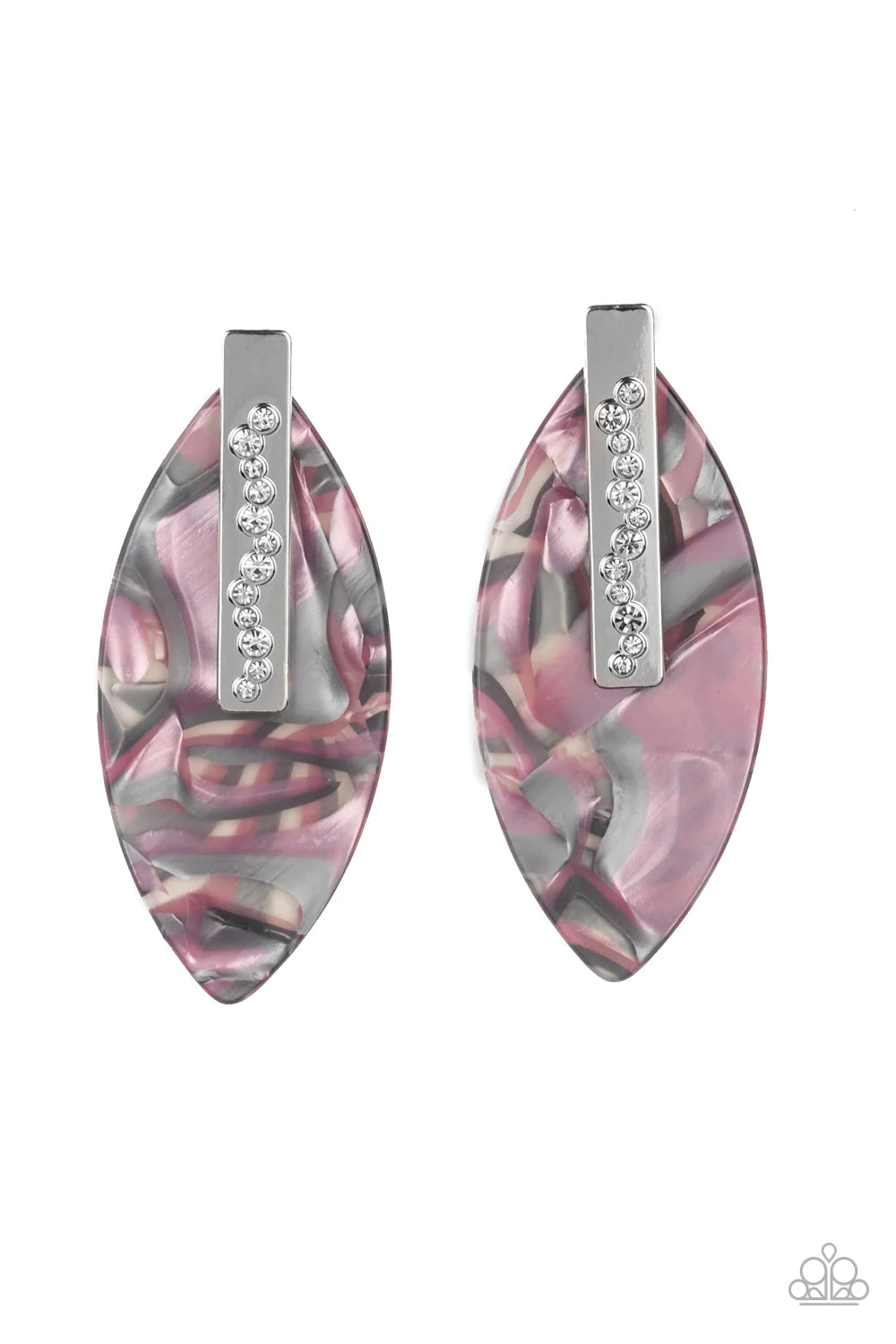 Maven Mantra Purple Earrings