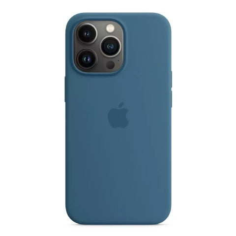 iPhone 13 Pro Silicone Case with MagSafe - Blue Jay