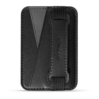 HYPHEN MagSafe Wallet - Dual Pocket with Grip - Black – Imagine Online