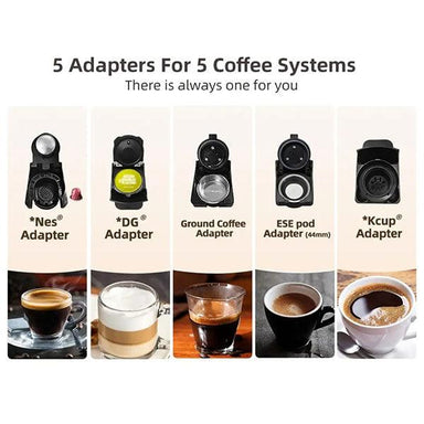 HiBREW 8 Settings Electric Coffee Bean Grinder for Espresso or America –  Boss Brew Coffee