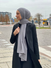 Load image into Gallery viewer, Crepe Chiffon Hijab - Grey
