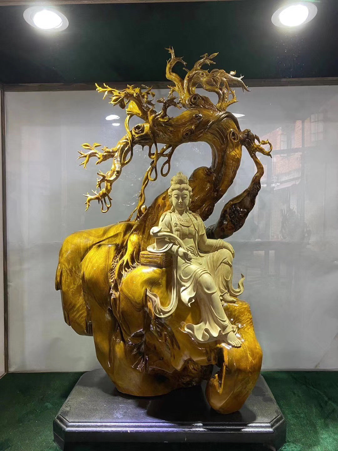 Collection wood carved