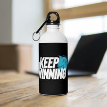 Load image into Gallery viewer, #KeepWinning Stainless Steel Water Bottle
