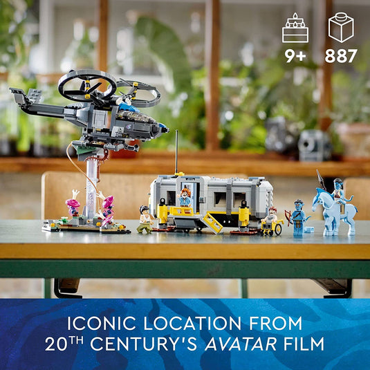 LEGO Avatar Jake & Neytiri First Banshee Flight 75572 Building Toys -  Pandora Movie Inspired Set with 2 Banshee Figures, 2 Minifigures, Glow in  The