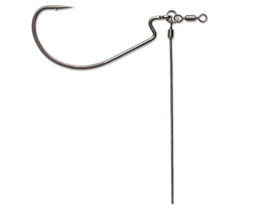 GoodCatch GC Chemically Sharpened Wide Gap Offset Worm Hook 3/0