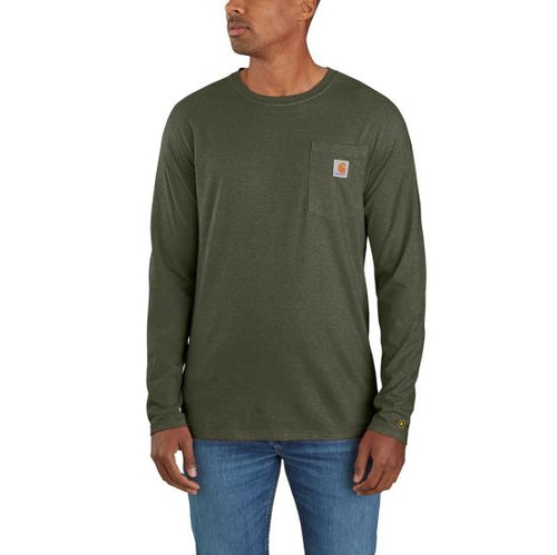 Carhartt 104617 - Force® Relaxed Fit Midweight Long Sleeve Pocket