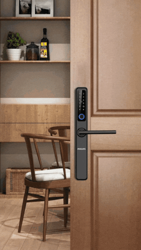 Crafted with a 43mm slim lock body, the DDL608-5HWS can be fitted onto doors ranging from 35mm to 120mm in thickness, such as aluminium alloy doors, barrier-cut doors, sliding doors, push-pull doors, framed doors, and more. It's ideal for various settings.
