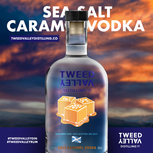 Tweed Valley Premium Vodka, 70cl, 40% ABV – tweedvalleydistillingco