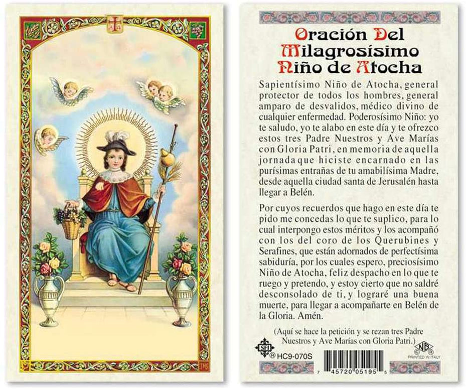 Arriba 101+ Foto oración al santo niño de atocha Mirada tensa