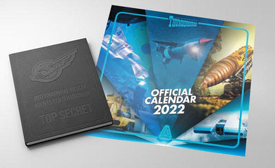 Thunderbirds 2022 Calendar And International Rescue Agents Notebook Bu