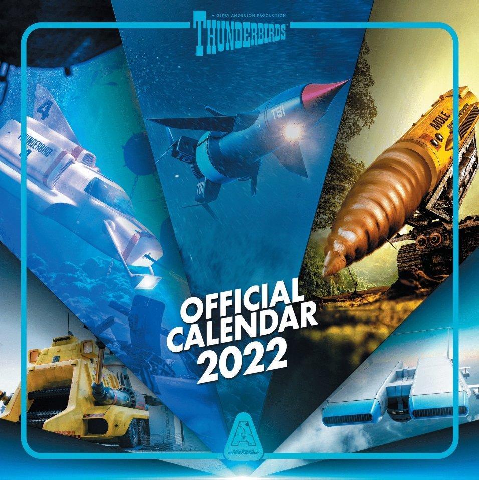 Thunderbirds 2022 Calendar And International Rescue Agents Notebook Bu