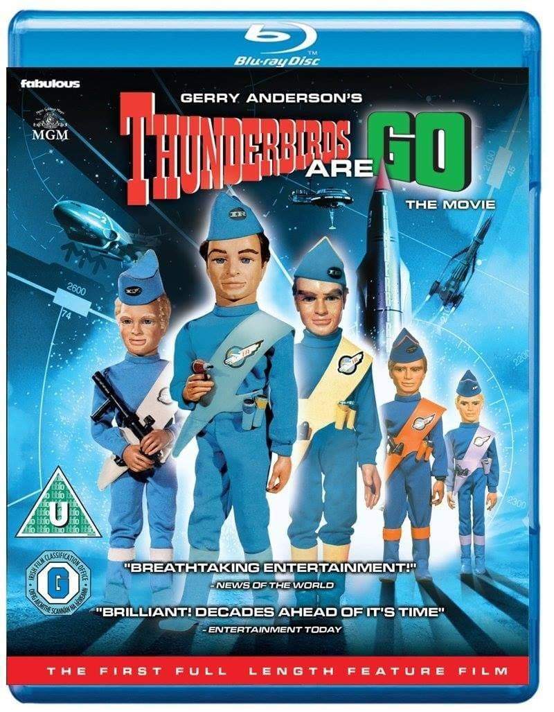 Thunderbirds Are Go The Movie Blu Ray Region B