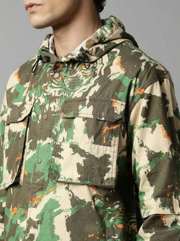 Crop Army Green Camo Jacket – Revynge Luxury Boutique