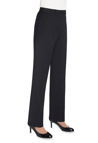 Brook Taverner Miranda Women s Parallel Leg Trousers Navy or