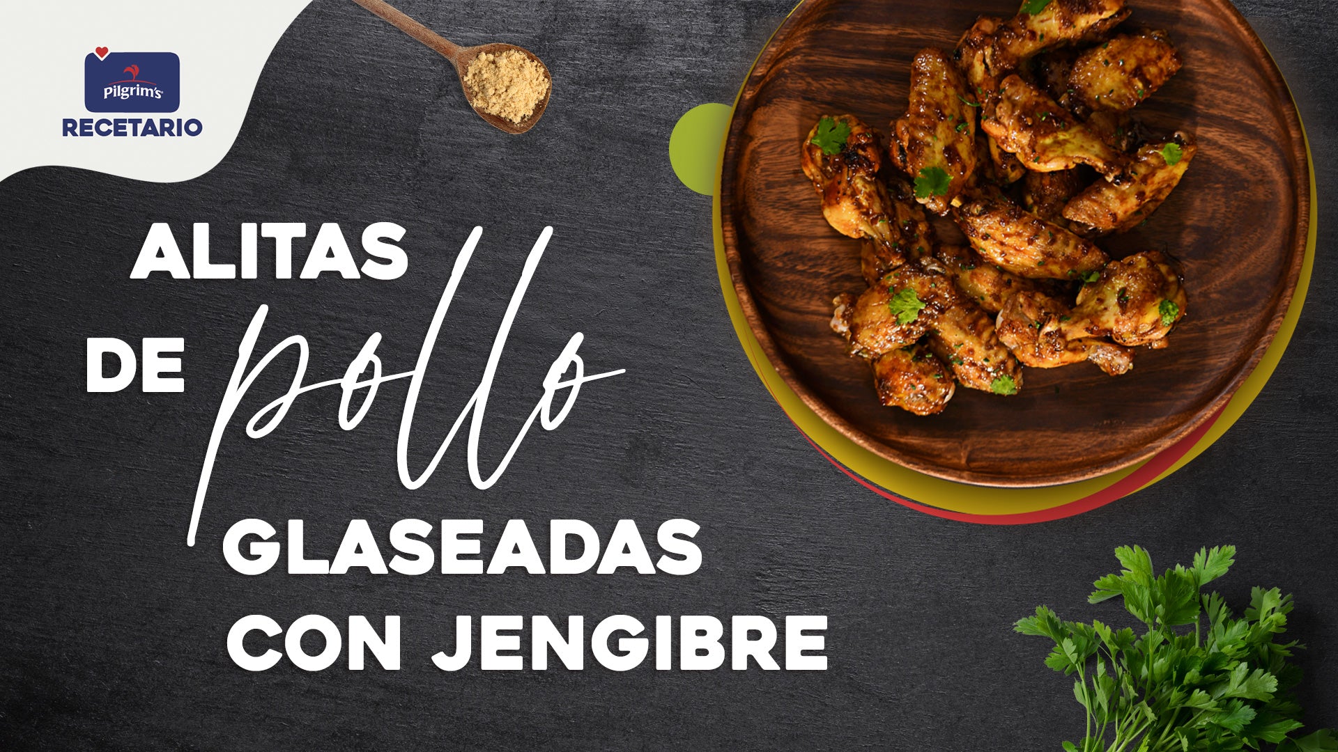 Alitas glaseadas con jengibre – PILGRIM´S Online