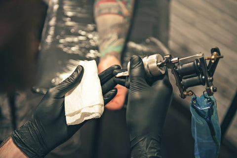 tattoo gun preparation