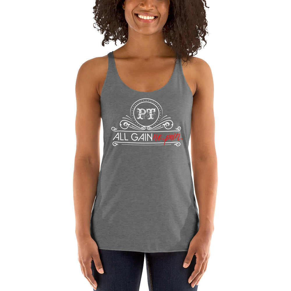 Women's All Gain Tank - PainlessTattoo product image