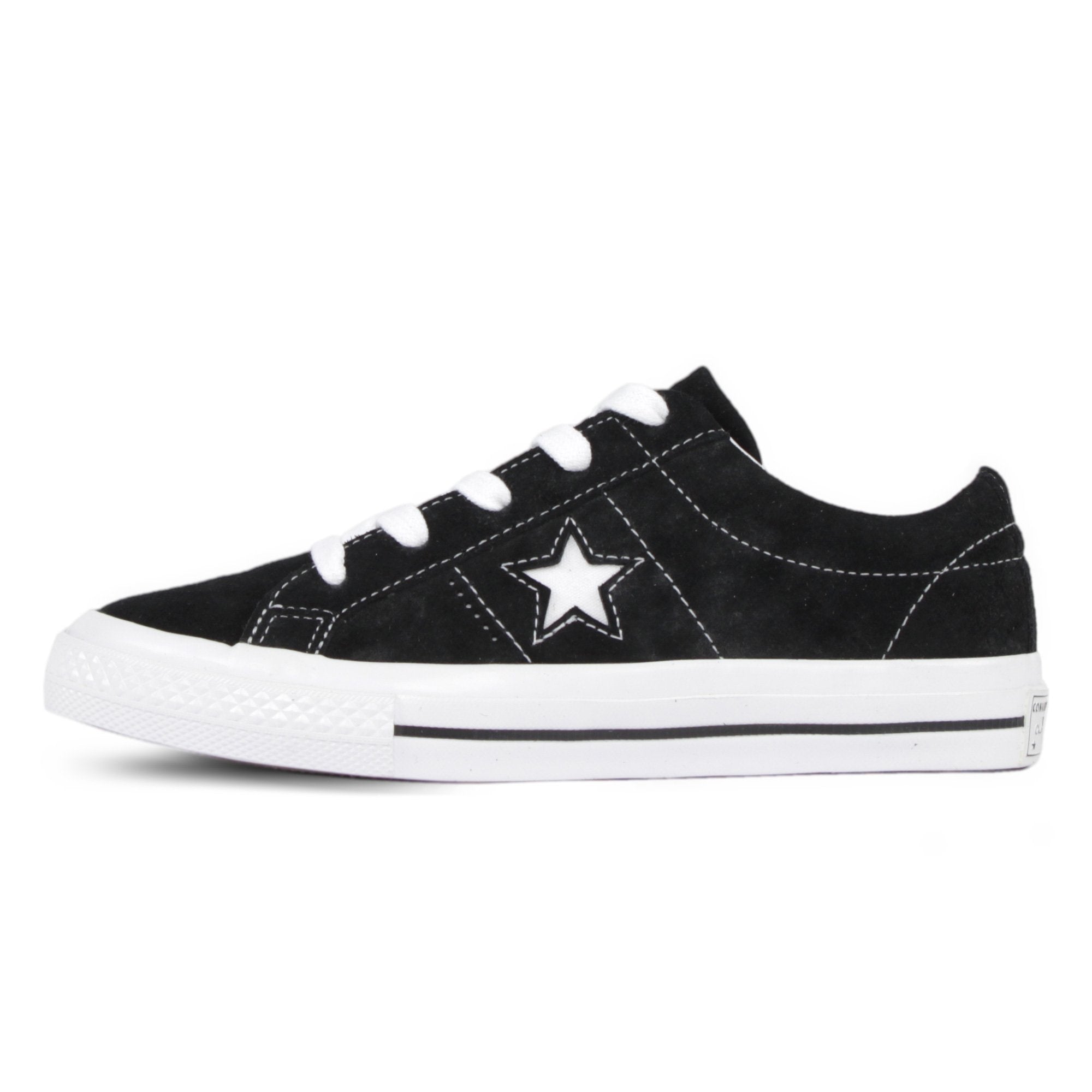 Converse: One Star (Youth), Black / White | Beyond Skate
