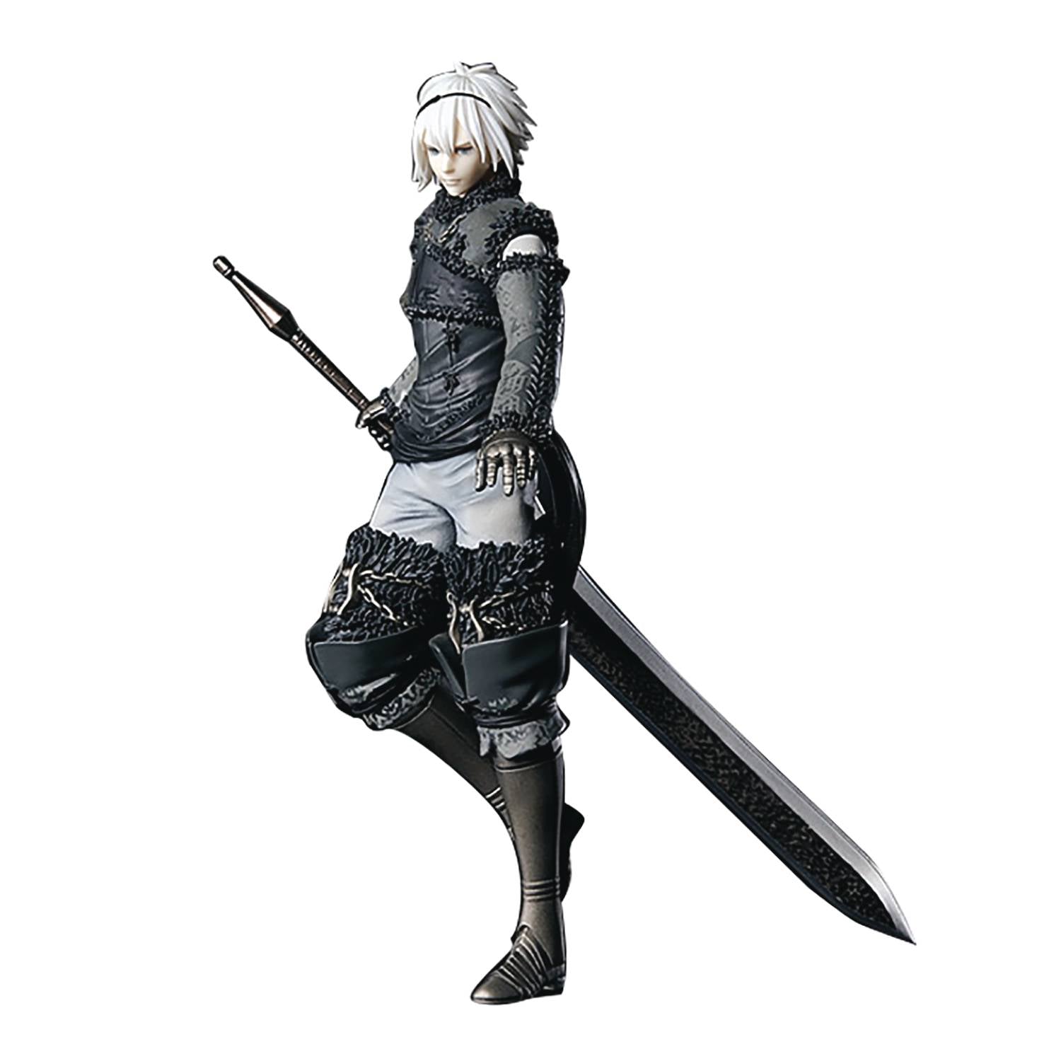 NieR: Automata 2B Statuette (Beastlord Weapon, White Outfit)
