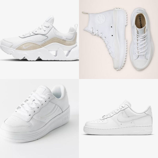 White Sneakers to Rock in Spring and Beyond | Thicklaces